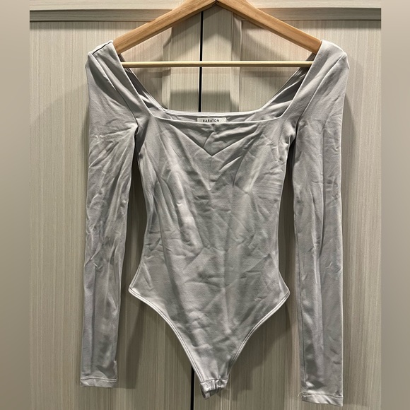 Aritzia Babaton Contour Square Neck Body Suit - Picture 3 of 5